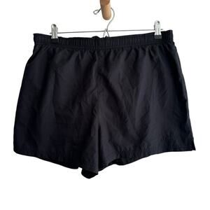 LL Bean Vintage 90s Outdoors Nylon Lined Hiking Shorts Black Size Medium